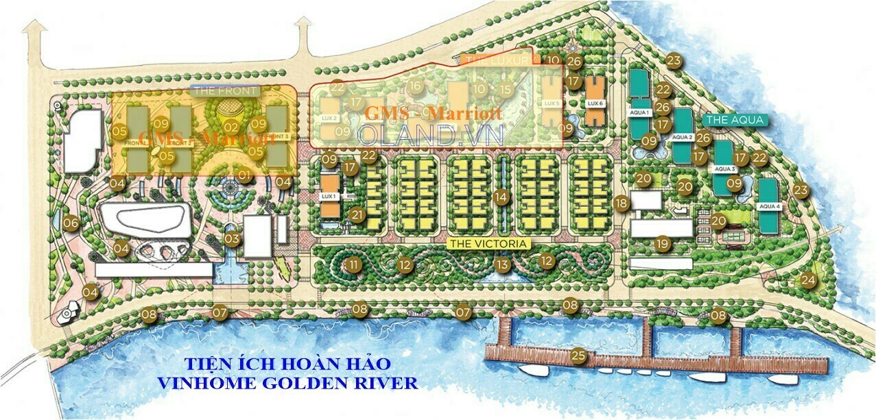 Tiện ích vinhome golden river Tôn Đức Thắng